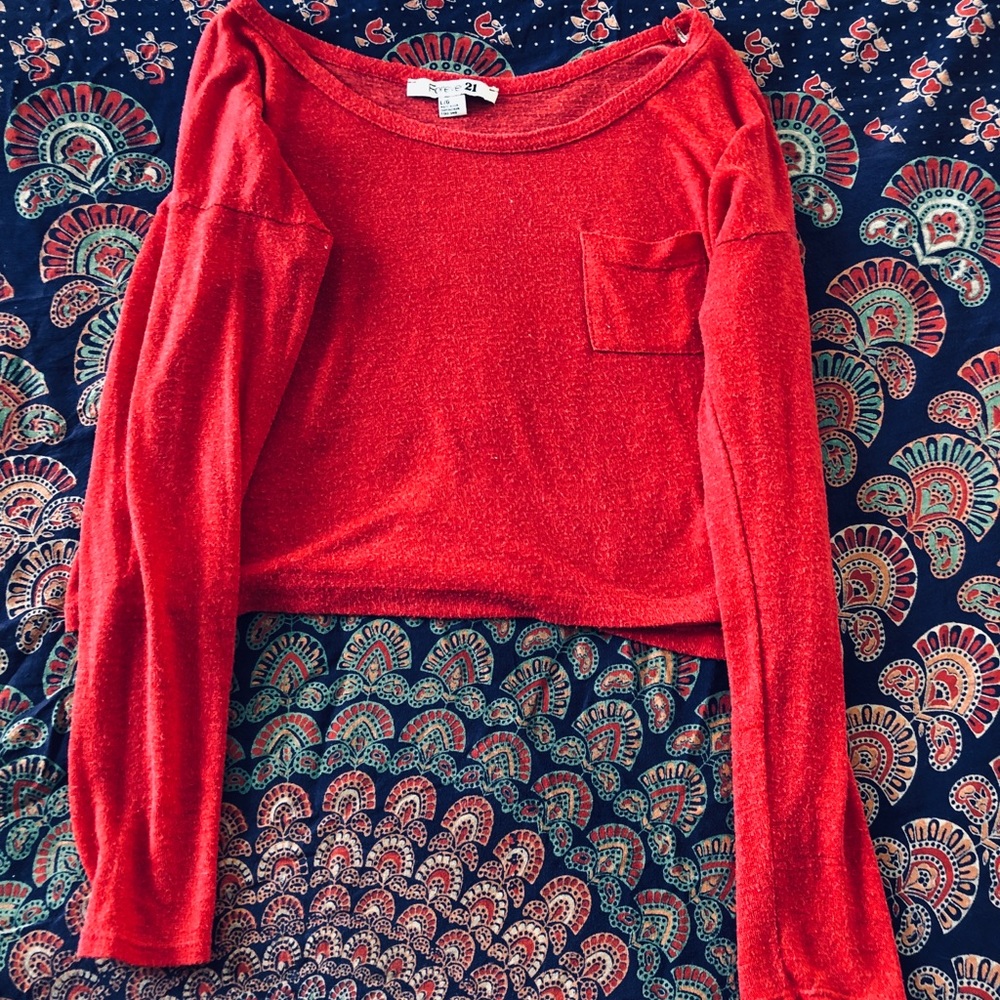 Crop top | Knit | Longsleeve |